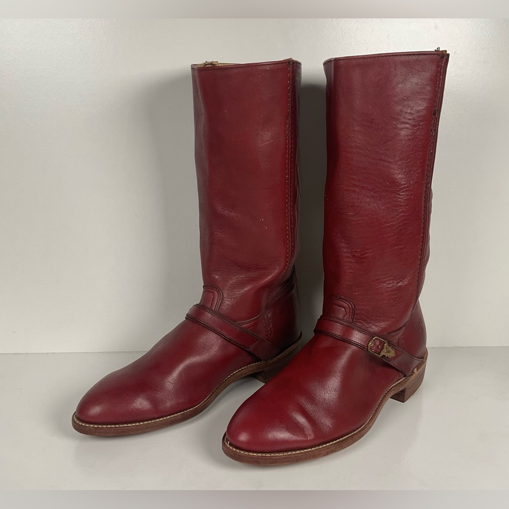 Vintage Frye Harness Boots | 1980s | USA Made | Women’s 11 B